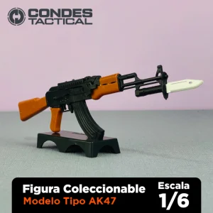 Fusil AK-47 coleccionable en miniatura – Escala 1/6