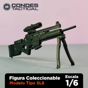 Fusil SL8 coleccionable en miniatura - Escala 1/6