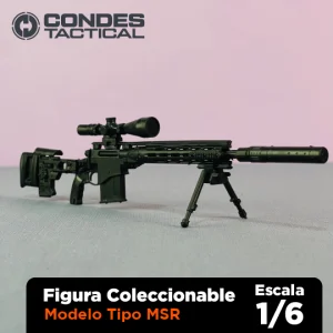 Fusil Remington MSR coleccionable en miniatura - Escala 1/6