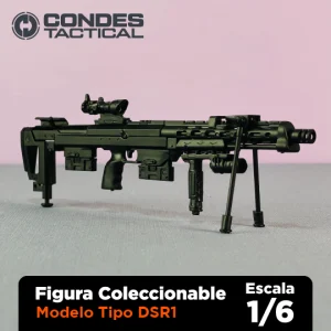 Fusil DSR1 coleccionable en miniatura – Escala 1/6
