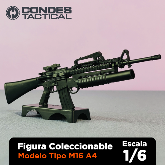 Fusil M16 A4 coleccionable en miniatura - Escala 1/6