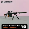 Fusil Barrett M82A1 coleccionable en miniatura - Escala 1/6