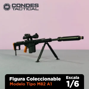 Fusil Barrett M82A1 coleccionable en miniatura - Escala 1/6