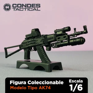 Fusil AK-74 coleccionable en miniatura - Escala 1/6