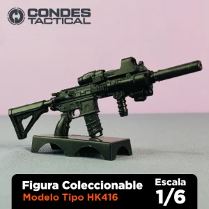 Fusil HK416 coleccionable en miniatura - Escala 1/6
