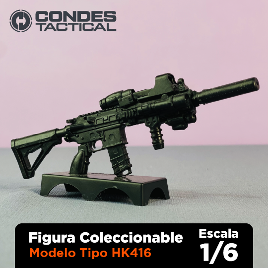 Fusil HK416 coleccionable en miniatura - Escala 1/6