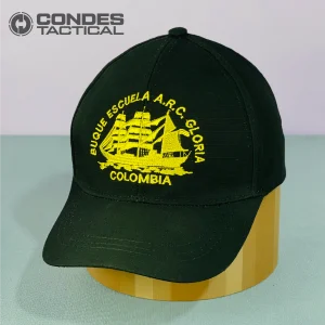 Gorra Negra Con Visera Buque Escuela ARC Gloria