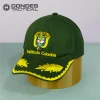 Gorra Verde con Visera Republica De Colombia