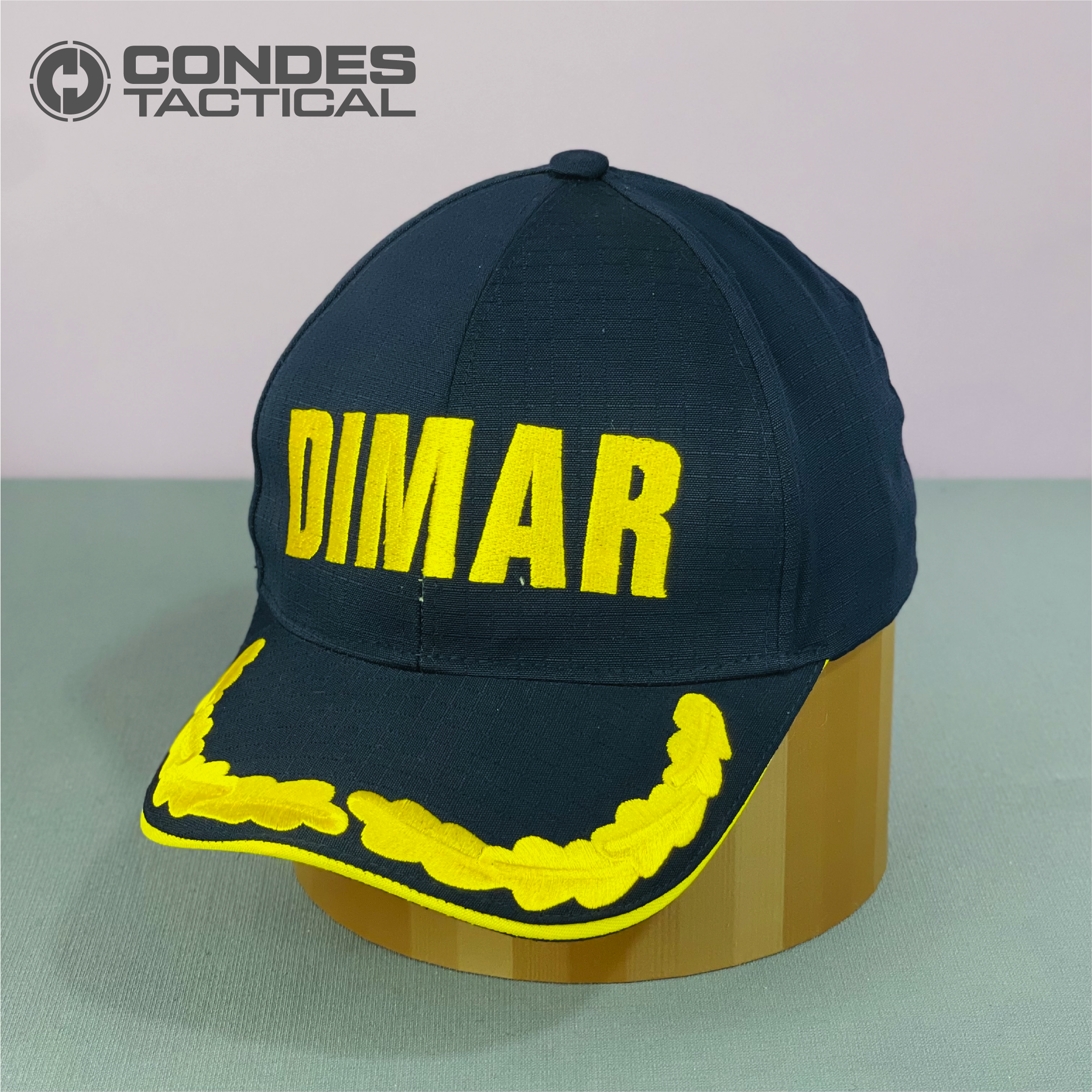 Gorra Azul con Visera DIMAR - 1 Laurel.