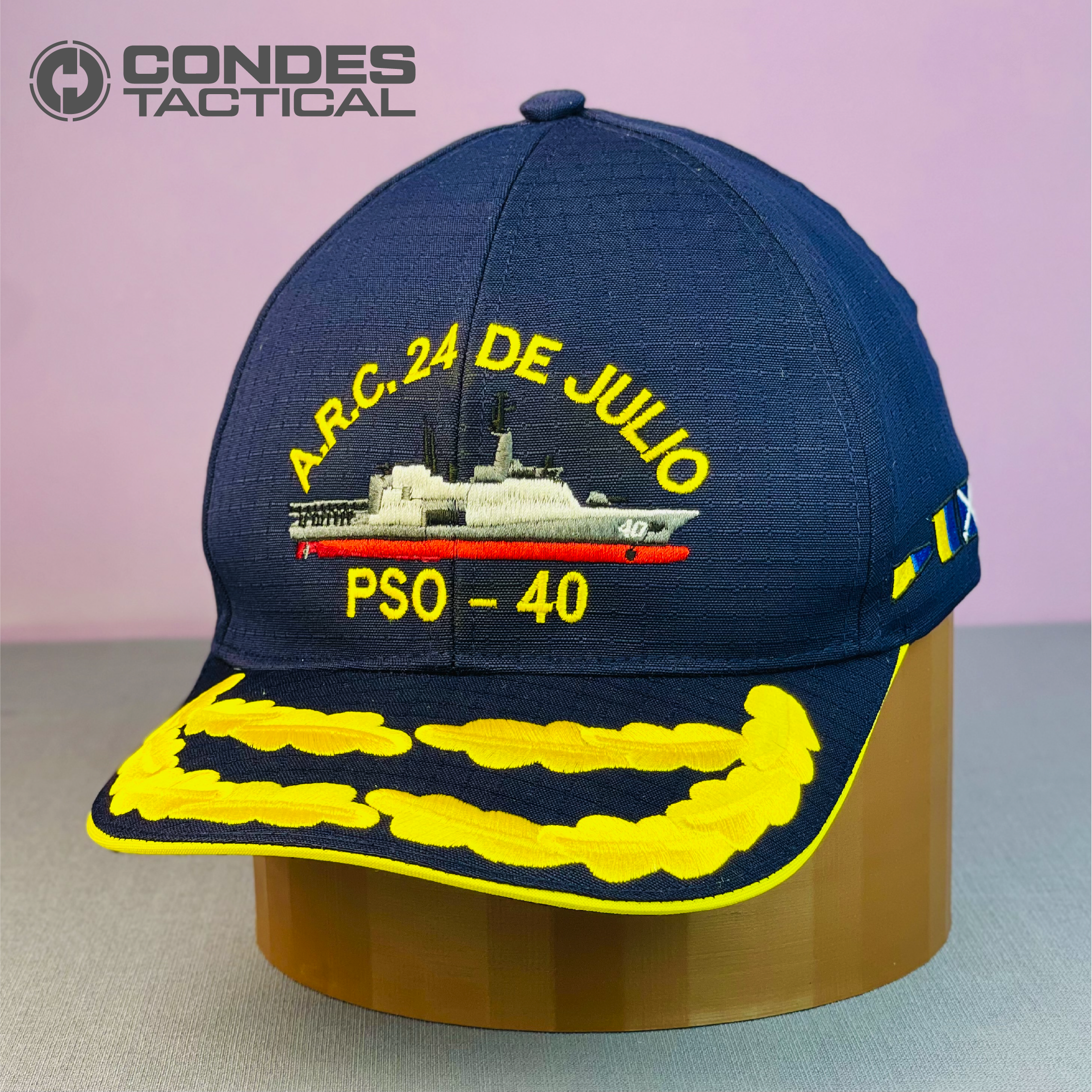 Gorra ARC 24 de Julio doble Laurel