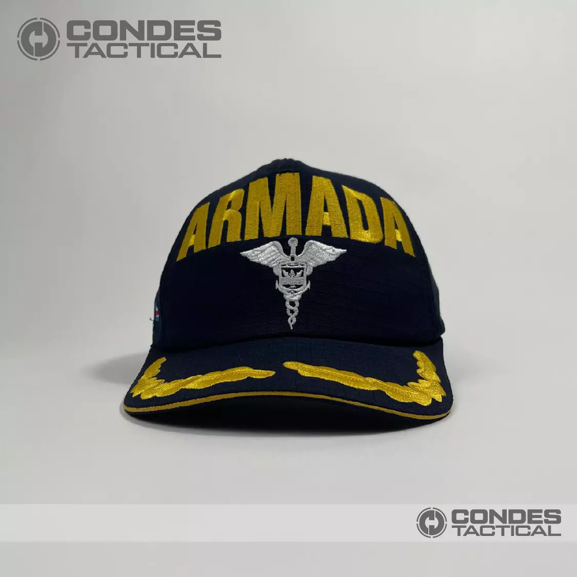 GORRA 1 Laurel - ARC Sanidad Naval AZUL